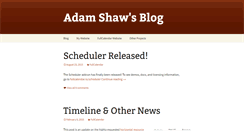 Desktop Screenshot of blog.arshaw.com