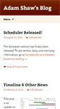 Mobile Screenshot of blog.arshaw.com